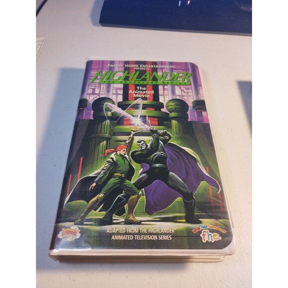 Highlander: The Animated Series - "The Adventure Begins" (VHS) - Picture 2 of 8